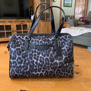 Print Coach purse